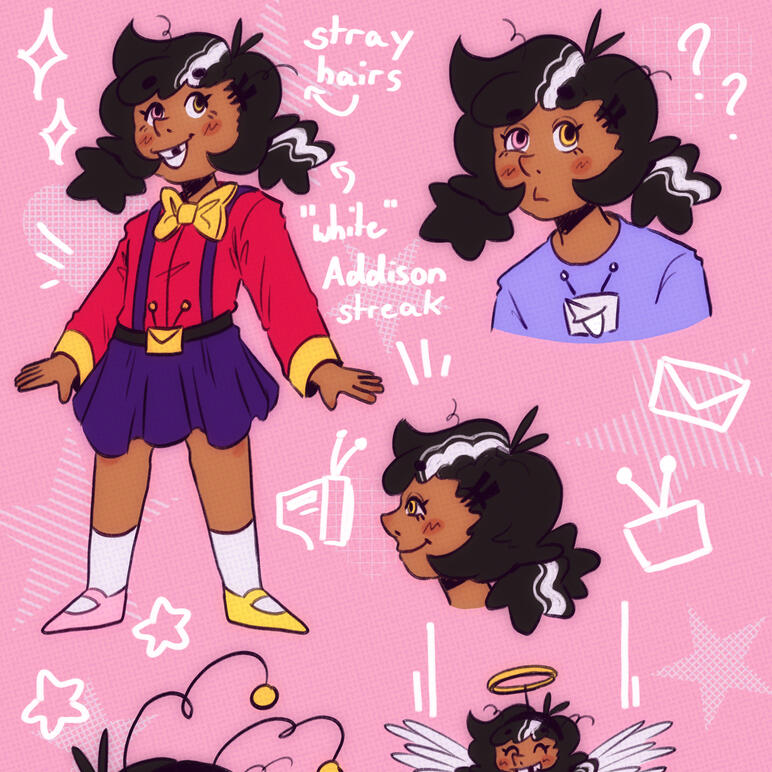 Human Deltarune OC Vivi 1