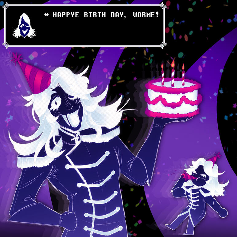 Rouxls Kaard Birthday Art